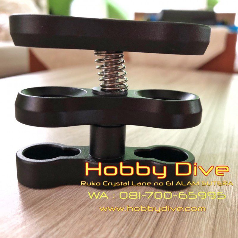 MEIKON Aluminium Allow 2 Holes Clamp HD-CP-02