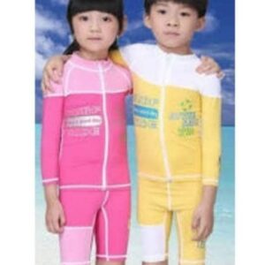 Dive and Sail Rash Guard KIDS 2pcs Yellow