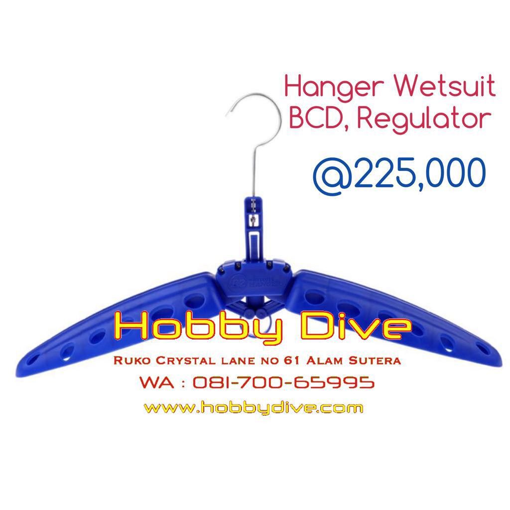 Multi Purpose Folded Hanger for Wetsuit BCD Scuba Diving Gear HD-116